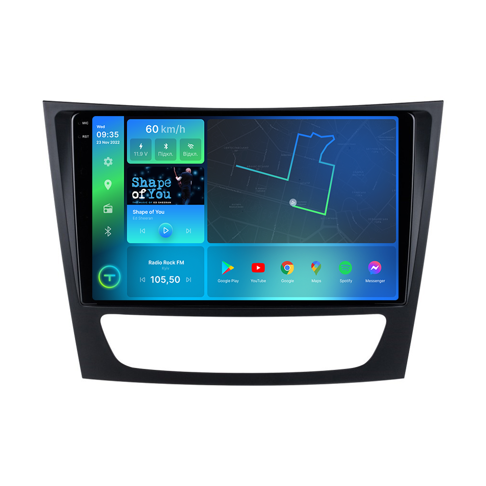 Штатна магнітола Torssen 2K DTS Mercedes W211 F9432 4G Carplay DSP