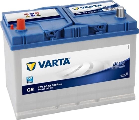 Акумулятор 95Ah-12v VARTA BD(G7) (306х173х225),R,EN830 Азія