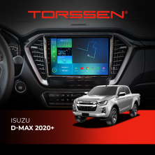 Штатна магнітола Torssen Isuzu DMAX 2020+ F96128 4G Carplay