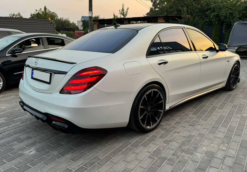 Комплект обвісів S63 AMG (2018-restyling) для Mercedes S-class W222 2013-2022 рр