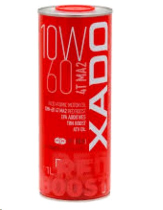 Масло 4T, 1л (10W-60 MA2 Red Boost) ХАДО