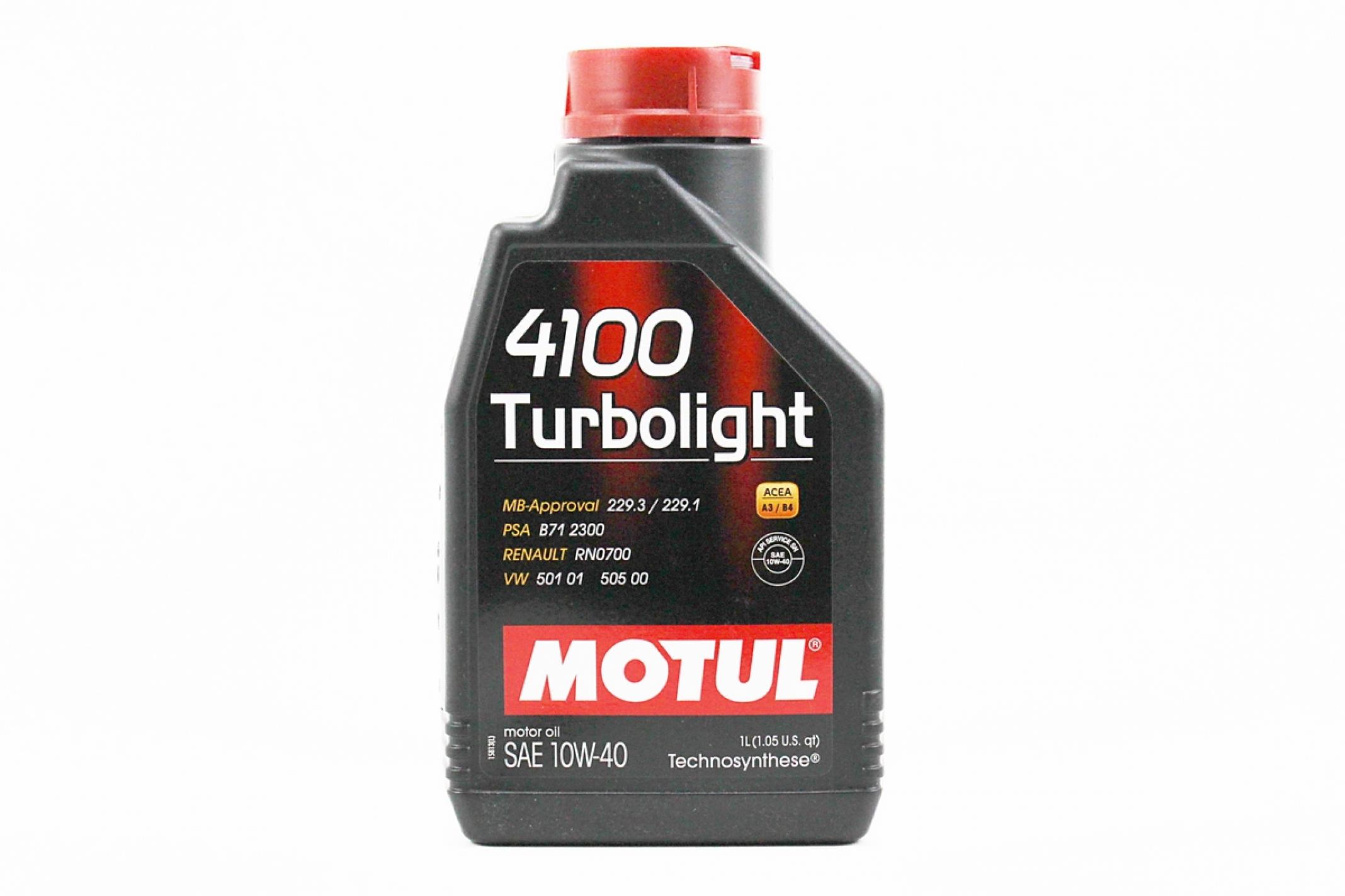 Масло 4T 10W-40 - напівсинтетична універсальна `4100 Turbolight`, 1L KS