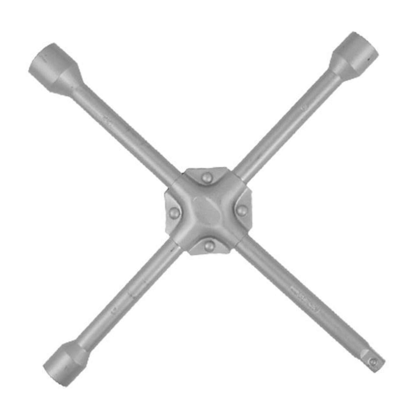 Ключ балонний хрестовий укріплень 14 x 355 мм, D=16 мм, 17; 19; 21 мм INTERTOOL