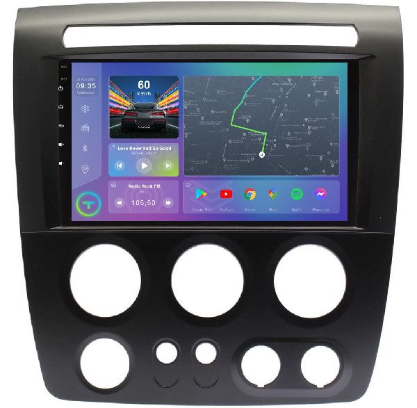 Штатна магнітола Torssen Hummer H3 F9332 4G Carplay DSP
