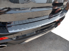 Накладка на задній бампер (Carmos) BMW X5 F15 2013-2018 рр.