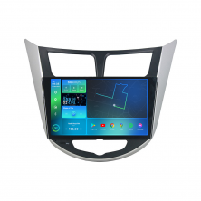 Штатна магнітола Torssen 2K DTS Hyundai Accent 2011-2018 B/G F9432 4G Carplay DSP