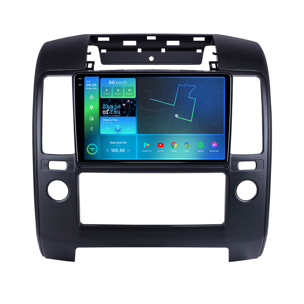Штатна магнітола Torssen 2K Nissan Navara 04-10 FL9 4+64Gb 4G Carplay DSP