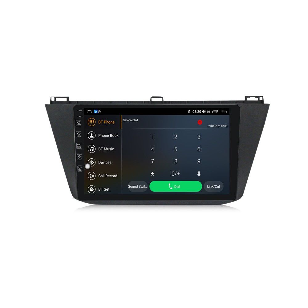 Штатная магнитола Torssen VW Tiguan 2017+ F108256 4G Carplay