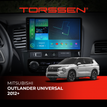 Штатна магнітола Torssen 2K Mitsubishi Outlander universal 2012+ F9464 4G Carplay DSP
