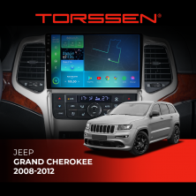 Штатна магнітола Torssen Jeep Grand Cherokee 08-12 NF9 Carplay