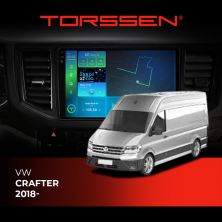 Штатна магнітола Torssen 2K VW Crafter 2018- F10432 4G Carplay DSP