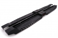 Бокові пороги Dakar V1 без LED (2 шт, метал) Volkswagen Amarok 2010-2022 гг.