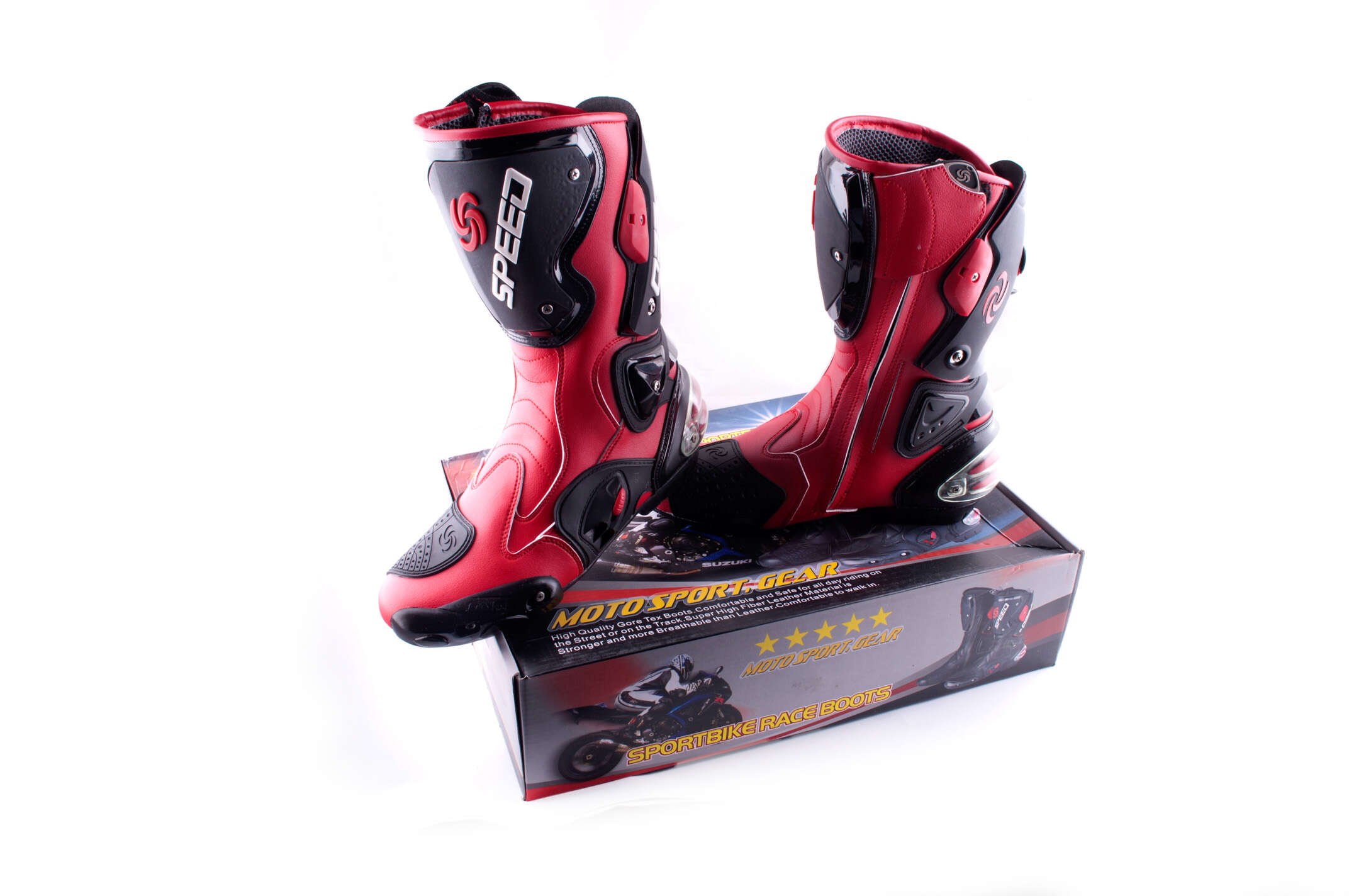Черевики PROBIKER (mod:1001, size:44, червоні)