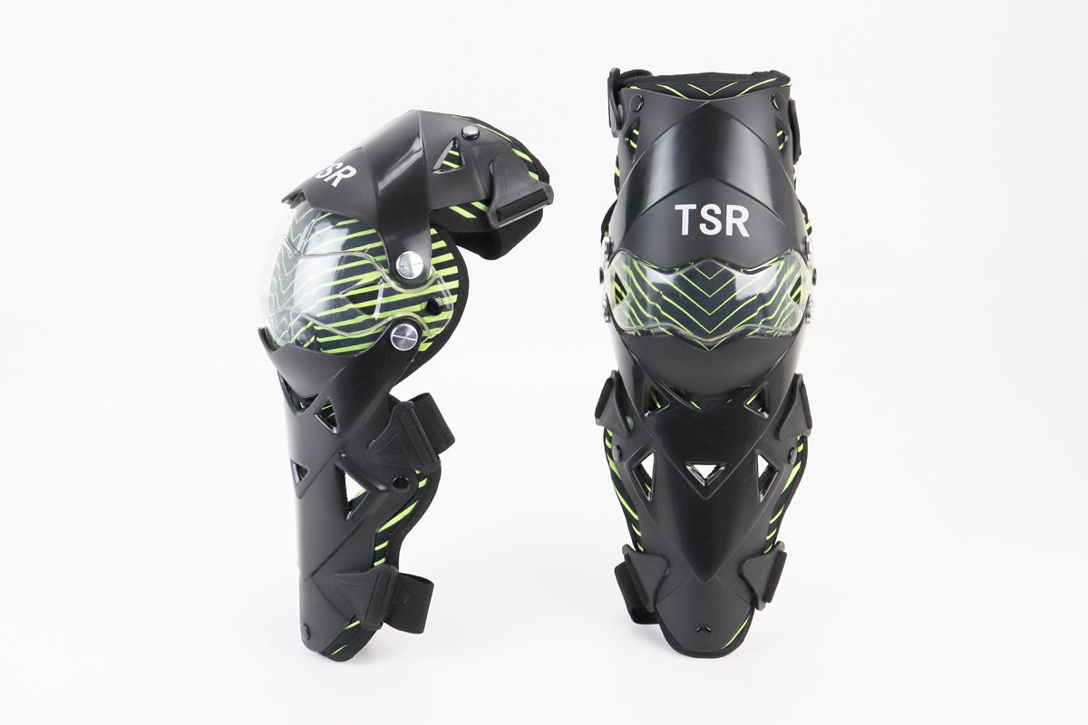 Наколенники защитные (колено+голень) к-кт 2шт, Чёрные, тип 3 KS