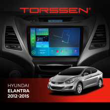 Штатна магнітола Torssen 2K Hyundai Elantra 2012-2015 FL9 4+64Gb 4G Carplay DSP