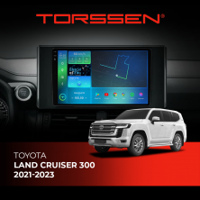 Штатна магнітола Torssen 2K Toyota Land Cruiser 300 2021-2023 F10432 4G Carplay DSP