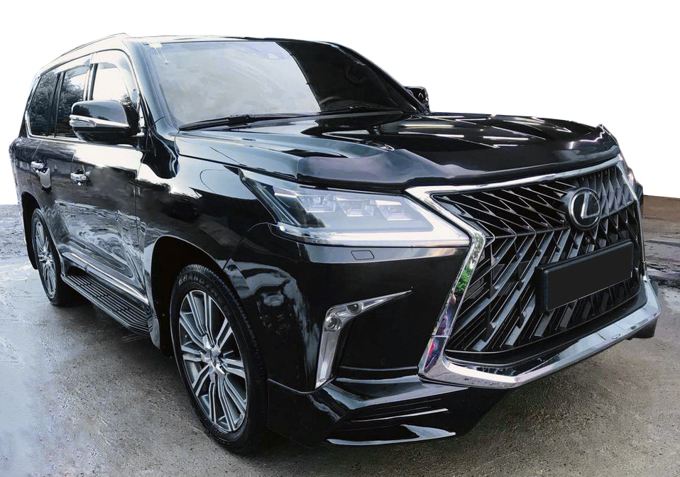 Комплект обвісів (TRD Sport 2017-2020) Чорний колір для Lexus LX570/450d рр