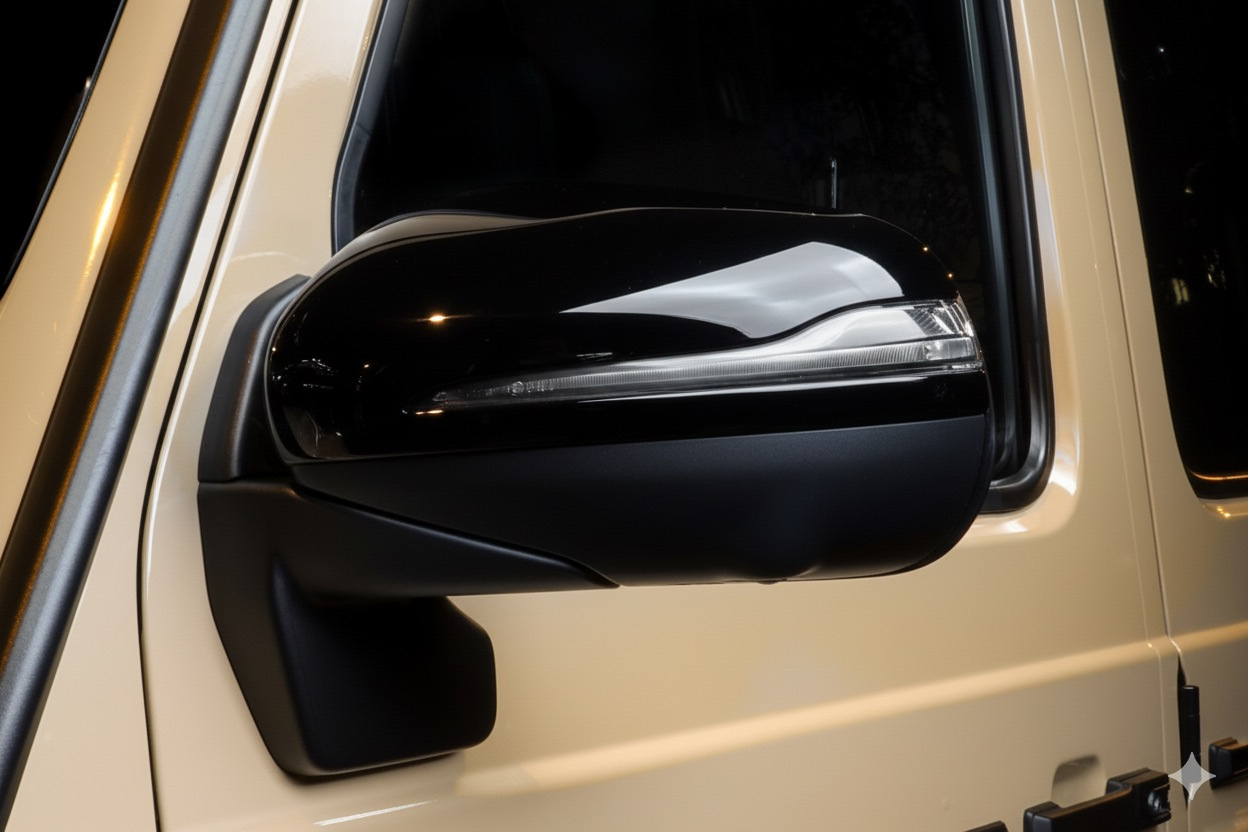Рестайлінг дзеркала дизайн-2019 (2 шт) для Mercedes G сlass W463 1990-2018 рр