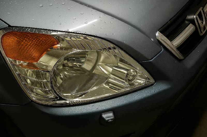 Накладки на фари (2 шт., пласт) 2001-2003 Honda CRV 2001-2006 рр.