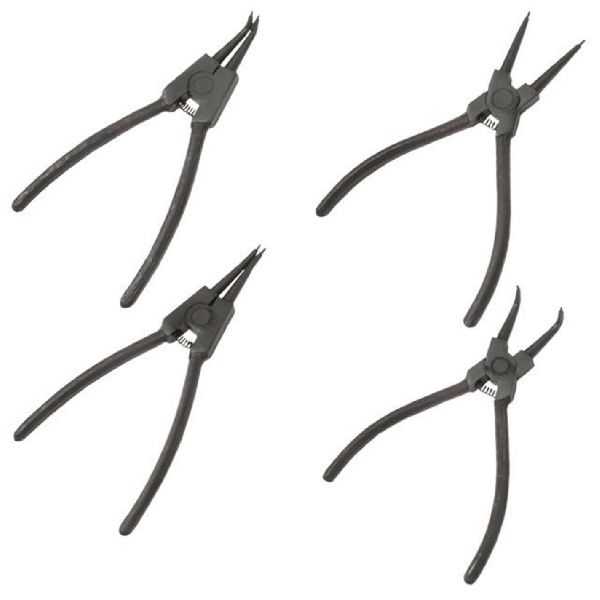 Набор щипцов (4шт) для снятия и установки стопорных колец 150 мм INTERTOOL