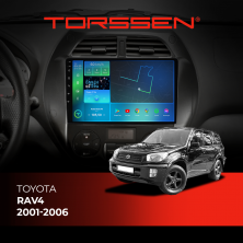 Штатна магнітола Torssen Toyota Rav4 2001-2006 FL9 4+64Gb 4G Carplay DSP