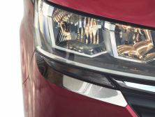 Вії під фари 2019+ (2 шт, нерж) Volkswagen T6 2015-2024 рр.