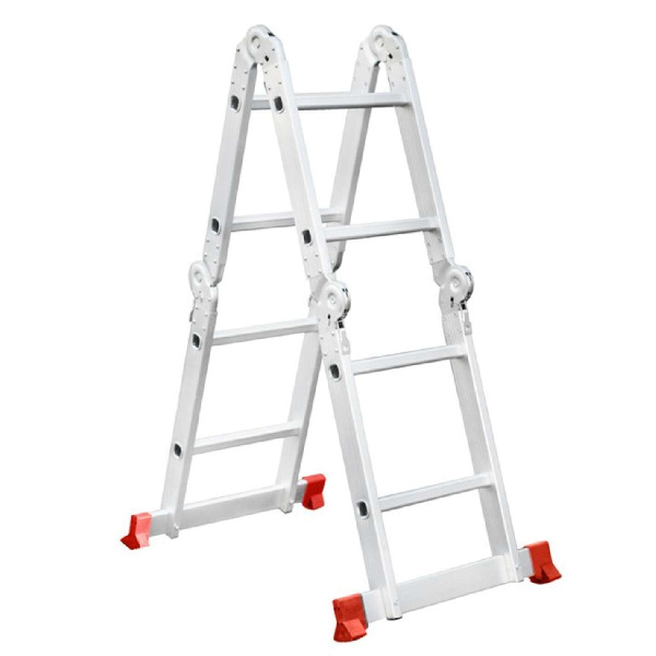 Лестница из алюминия, многофункциональная, трансформер, 4*2, 2,38м.