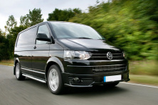 Накладка на передній бампер Volkswagen T5 2010-2015 рр.