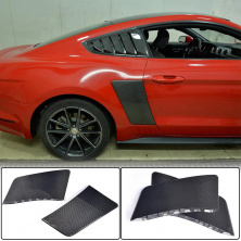 Накладки на задні крила (2015-2017, Карбон) Ford Mustang 2015-2023 рр.
