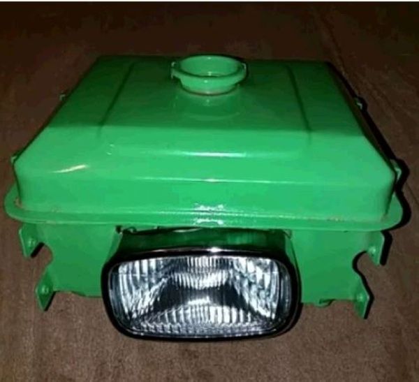 Бак паливний м/б 175N/180N (7/9Hp) (виступаюча горловина + фара) AMG