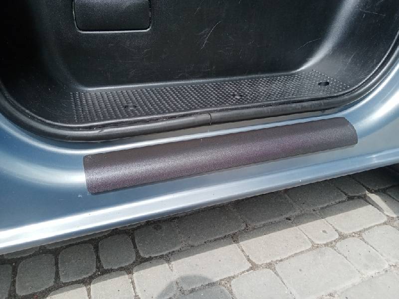 Накладки на карниз ABS (2 шт, DDU) Мат Renault Trafic 2001-2015 рр.