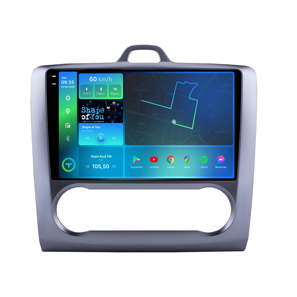 Штатна магнітола Torssen 2K Ford Focus 05-11 F98256 4G Carplay DSP