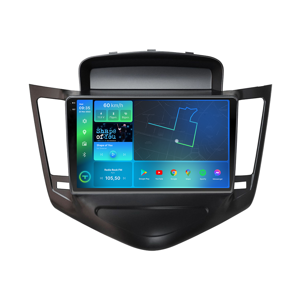 Штатна магнітола 2K Torssen Chevrolet Cruze 11-16 Europe F98256 4G Carplay DSP