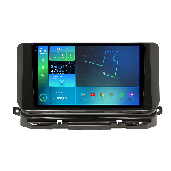 Штатна магнітола Torssen 2K Skoda Octavia A8 FL10 4+64Gb 4G Carplay DSP