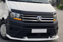 Накладка ліп на передній бампер (під фарбування) Volkswagen Crafter 2016- гг.