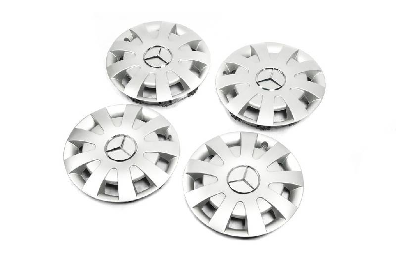 Ковпаки сірі ABS R16 (1-катковий, 4 шт) Mercedes Sprinter W906 2006-2018 рр.