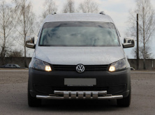 Передній вус Shark ST015 (нерж) Volkswagen Caddy 2010-2015 рр.