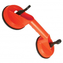 Держатель-присоска для стекла двойная 2*120мм max 80кг