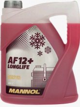 Охолоджувальна рідина (антифриз) -40C, 5л (AF 12+, червоний) MANNOL