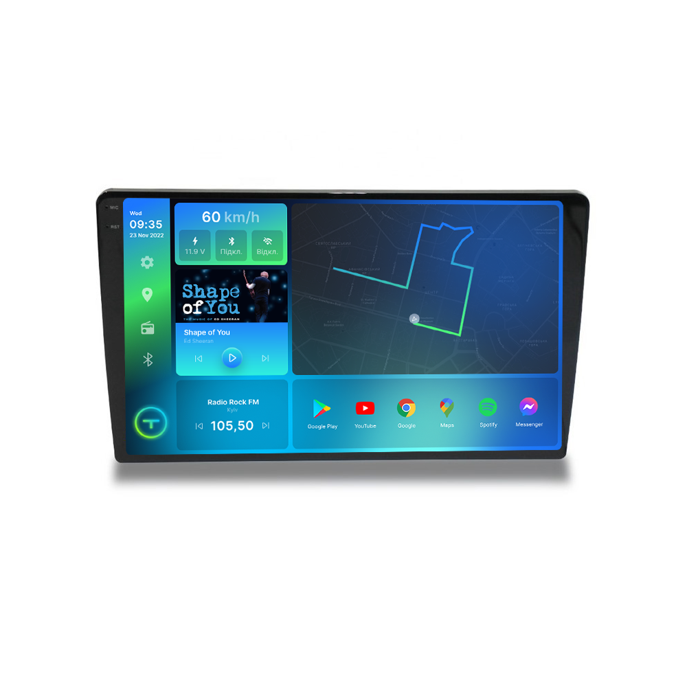Штатна магнітола Torssen 2K Kia K2/Rio 19- F9432 4G Carplay DSP