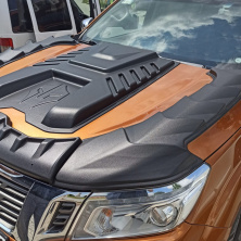 Накладка на капот (ABS) Nissan Navara/NP300 2016- гг.