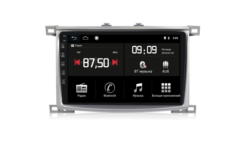 Штатная магнитола Torssen Toyota LC100 MQG10232 4G