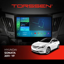 Штатна магнітола Torssen 2K Hyundai Sonata 11- YF F98256 4G Carplay DSP