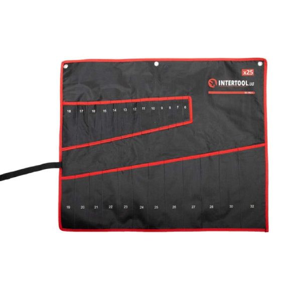 Чохол для гайкових ключів 25 кишень INTERTOOL