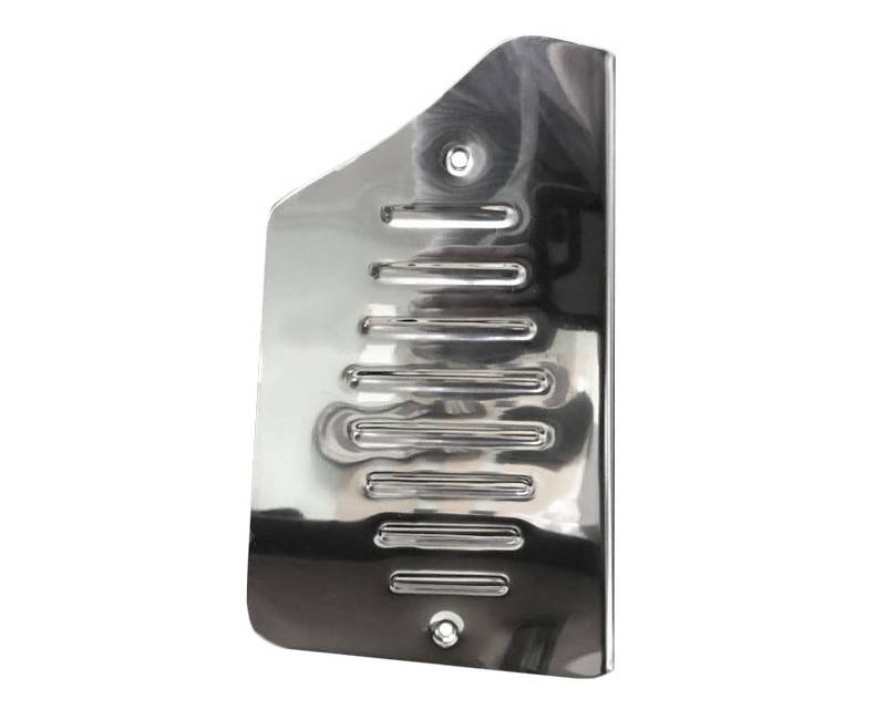 Накладка під ногу (нерж) Nissan Qashqai 2007-2010 рр.