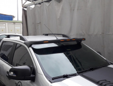 Козирок лобового скла (LED) Volkswagen Amarok 2010-2022 рр.
