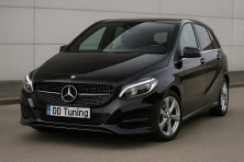 Передня решітка Diamond Black (2015-2018) Mercedes B-class W246 2011-2018 рр.