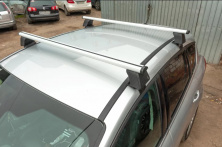 Перемички на гладку дах (2 шт, Asaf V4) Ford C-Max/Grand C-Max 2010-2019 рр.