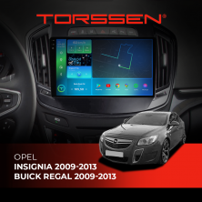 Штатна магнітола Torssen 2K Opel Insignia 09-13/Buick Regal 09-13 F9464 4G Carplay DSP