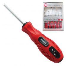 набор отверток 6 ед. (SL3*75, SL5*100, SL6*125, PH0*75, PH1*100, PH2*125), CrV, Ergo-design